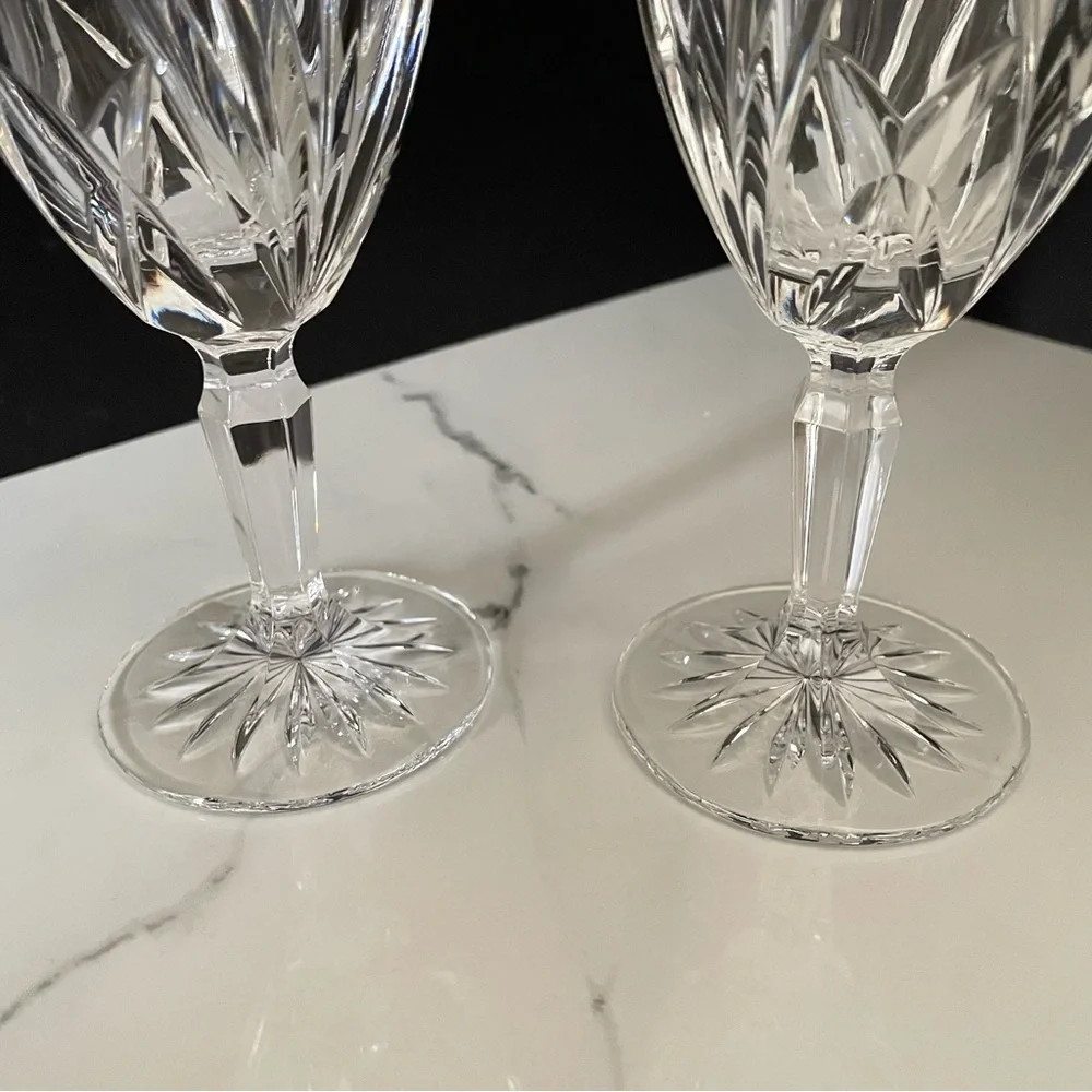 SET of 2 Brookside Iced Beverage Glasses - Marquis Waterford Crystal